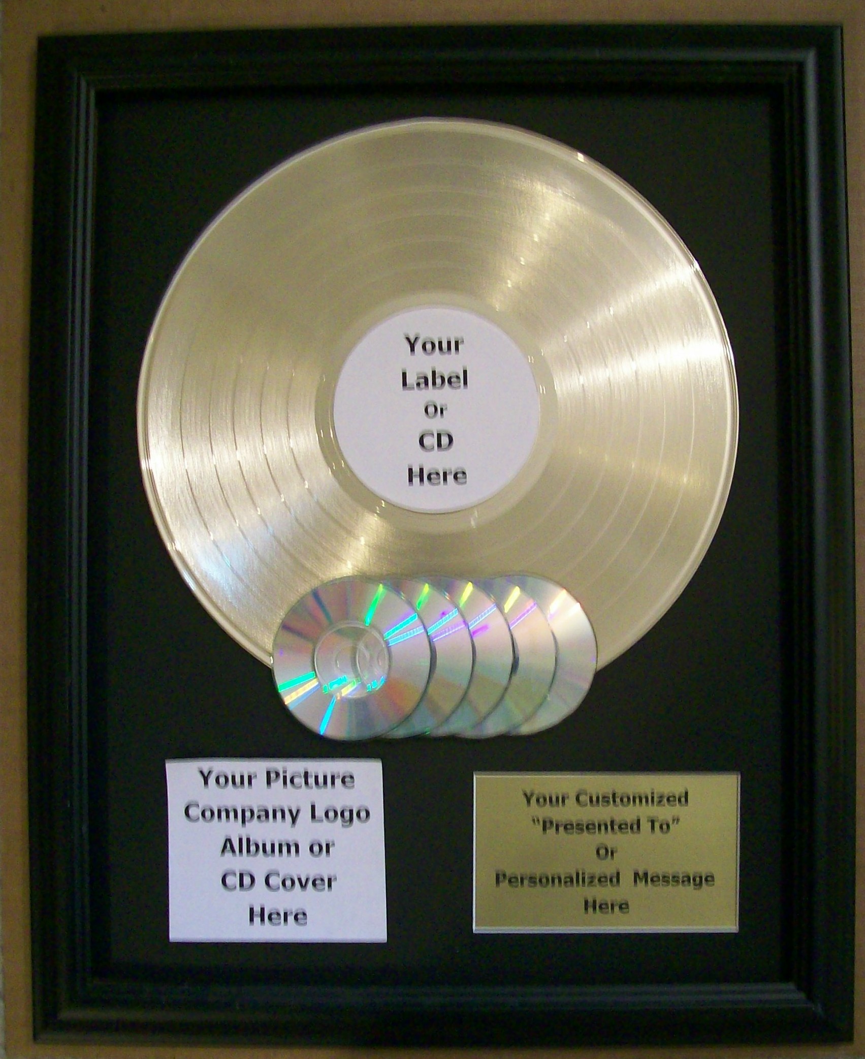 Image for Gold LP with CD's Custom Award